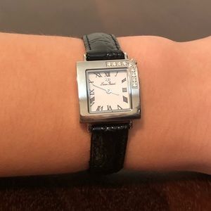 Lucien Piccard Leather Ladies Watch